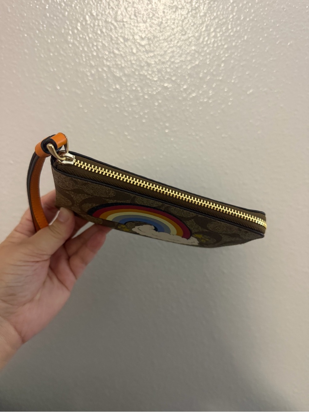 Coach rainbow wristlet - Picture 3 of 6